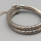 Elegantes Damen Armband in Silber Optik Flexibl