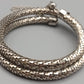 Elegantes Damen Armband in Silber Optik Flexibl