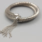 Elegantes Damen Armband in Silber Optik Flexibl