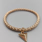 Modernes Damen Armband in Gold Optik