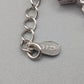 Elegantes 925 Silber Damen Armband mit lila Steinen