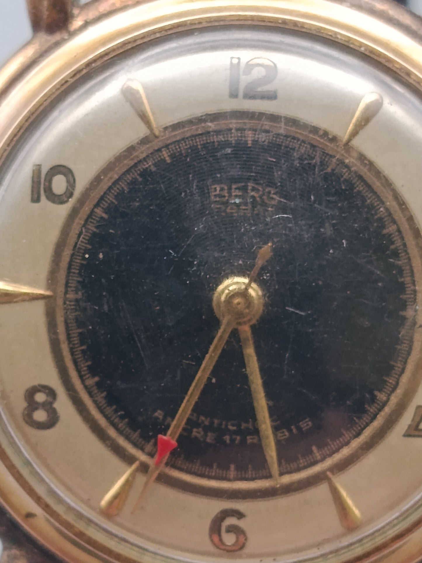 Klassische Berg Parat Herren Uhr Vintage Charme