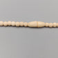Klassische Elegante Perlenkette im Verlauf