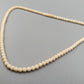 Klassische Perlen Kette aus Vintage Schmuckstück