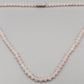 Zarte Rosenquarz Perlen Kette Romantischer Look