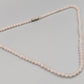 Zarte Rosenquarz Perlen Kette Romantischer Look
