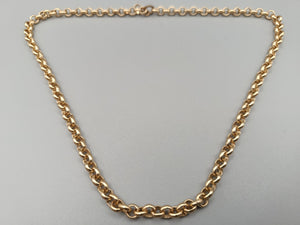 Elegante in Goldoptik Klassische Hals Kette