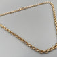 Elegante in Goldoptik Klassische Hals Kette