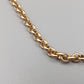 Elegante in Goldoptik Klassische Hals Kette