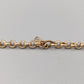 Elegante in Goldoptik Klassische Hals Kette