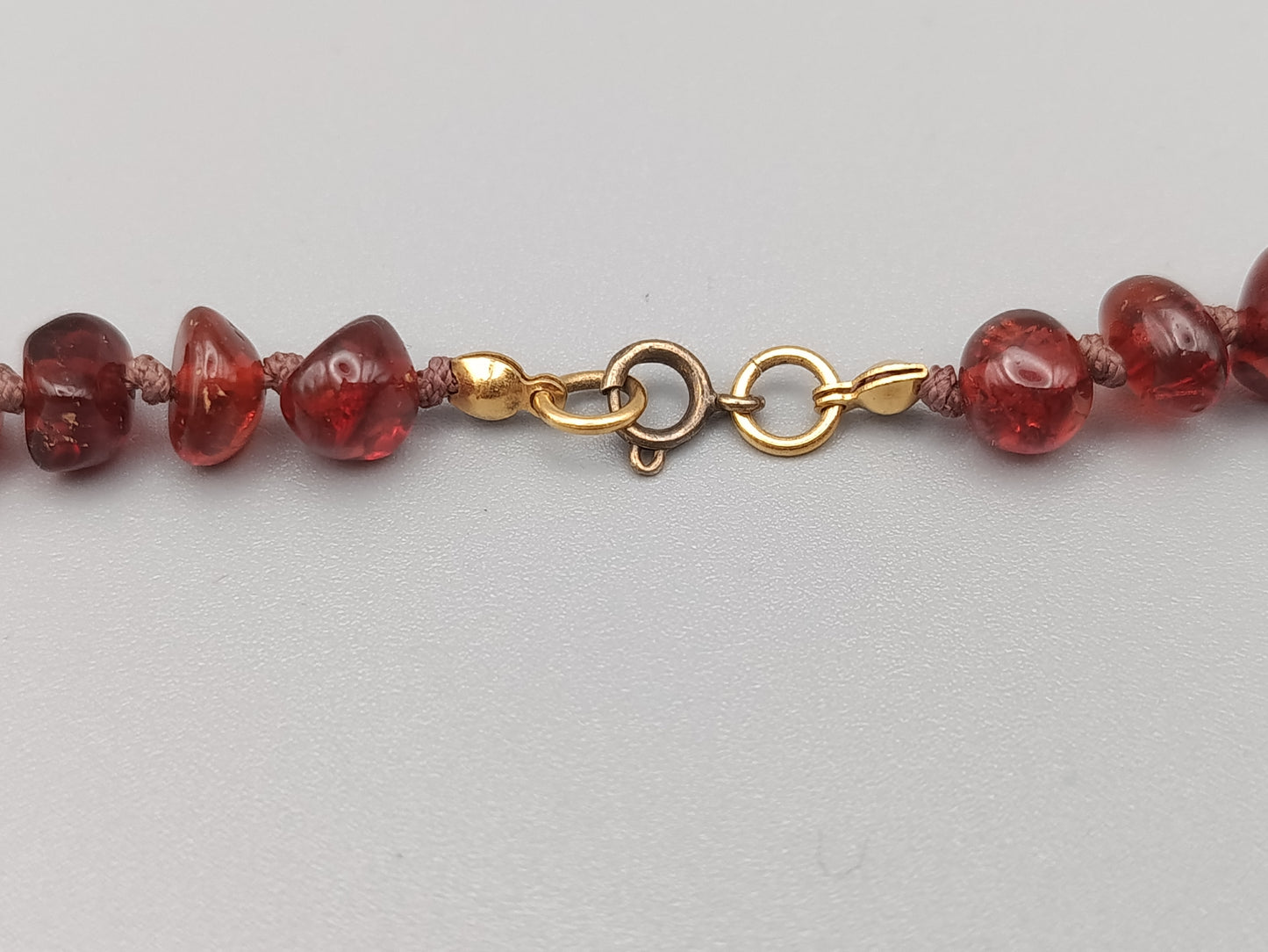 Klassische Bernstein Kette Zeitlose Naturstein