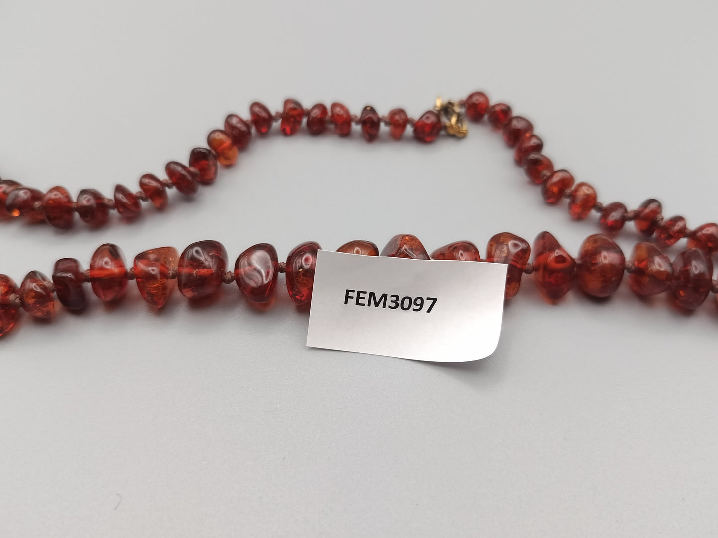 Klassische Bernstein Kette Zeitlose Naturstein