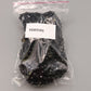 Mehrreihige schwarze Perlenkette Eleganter Schmuck