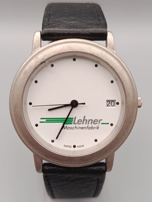 Lehner Herren Uhr Swiss Made Vintage Design