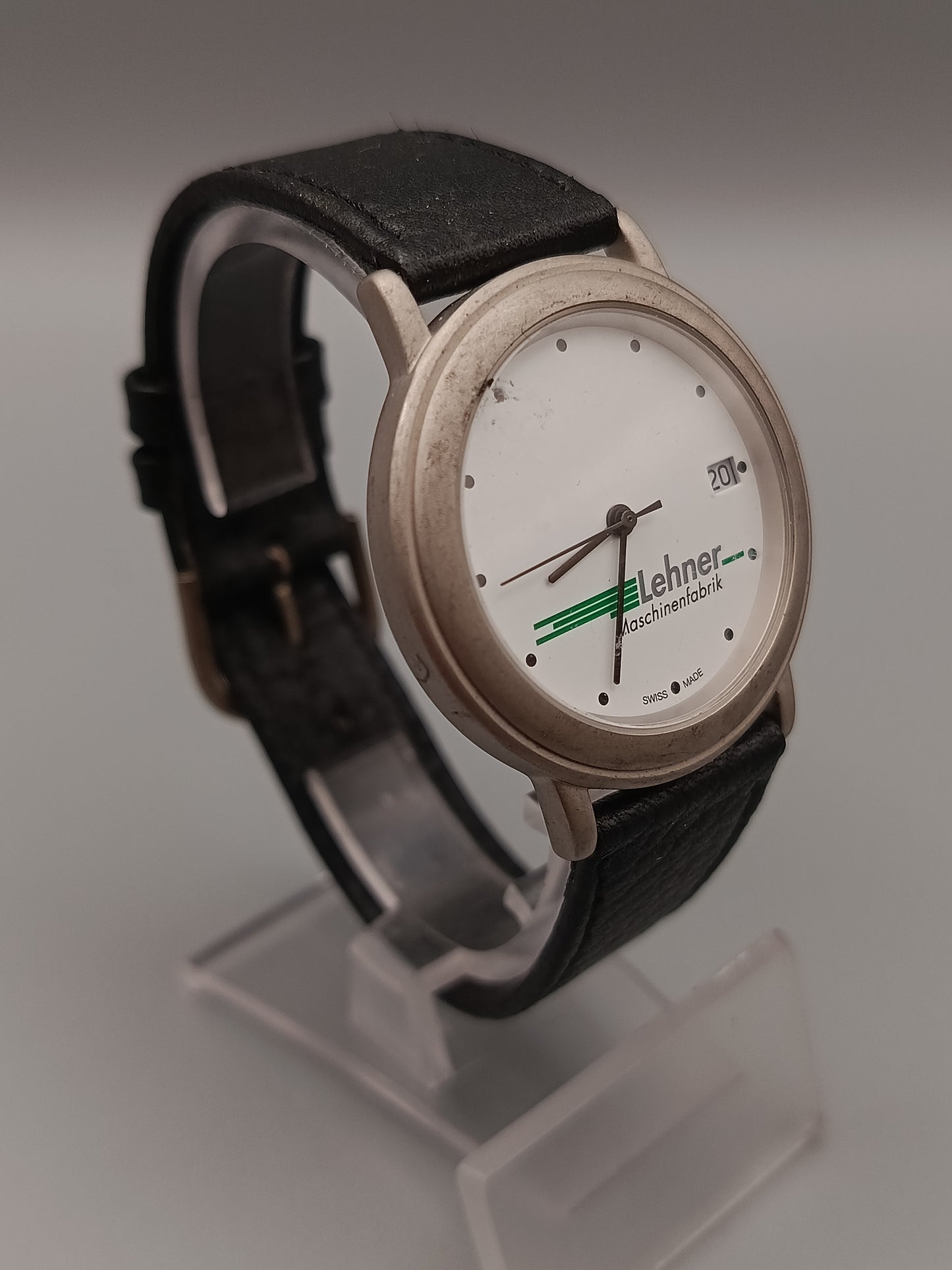 Lehner Herren Uhr Swiss Made Vintage Design
