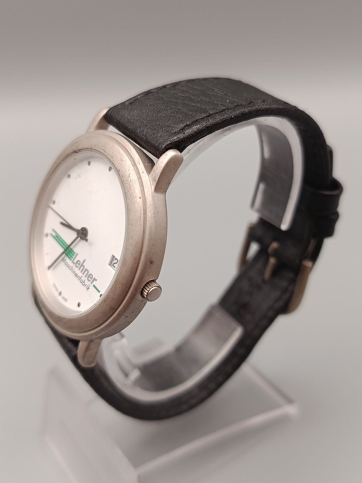 Lehner Herren Uhr Swiss Made Vintage Design