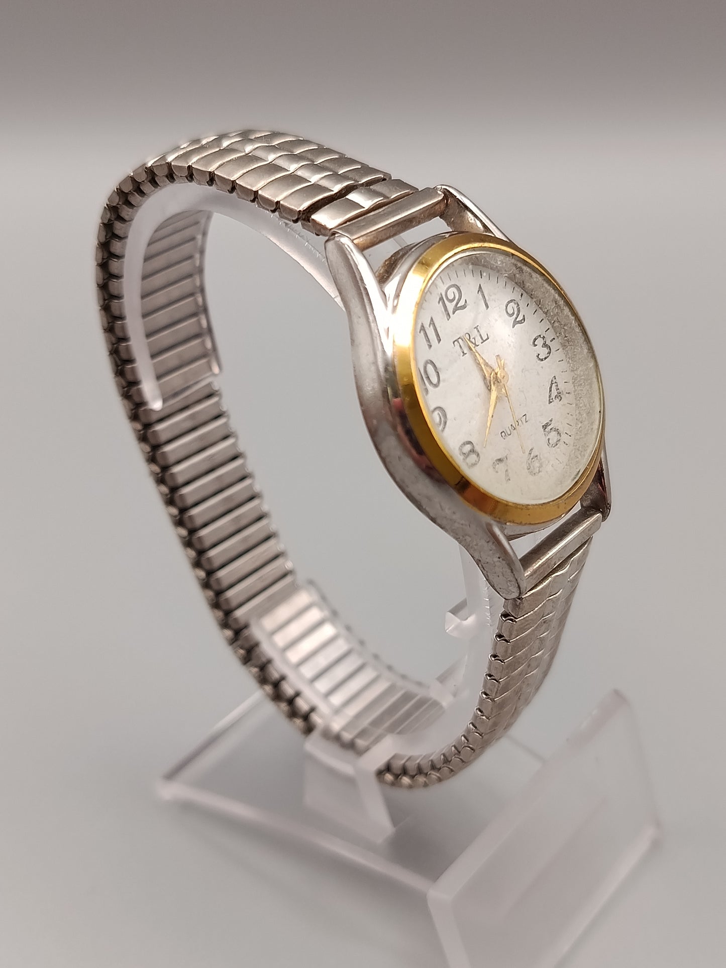 Klassische TundL Damen Uhr Bicolor Design