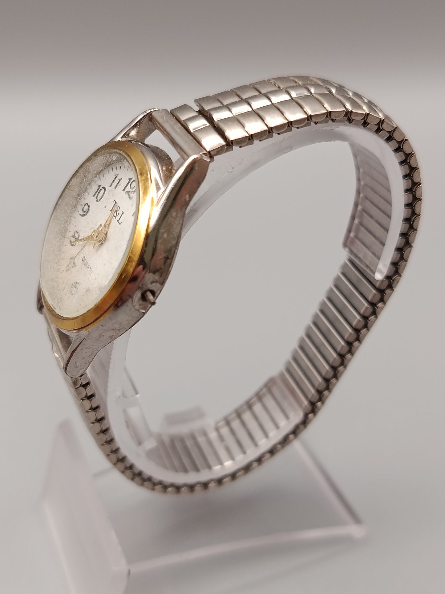 Klassische TundL Damen Uhr Bicolor Design