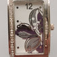 Elegante Damen Uhr mit Schmetterlings-Design