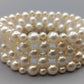 Breites Damen Perlenarmband  Elegantes Design