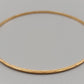 Schlichter Damen Armreif in Gold-Optik Armschmuck