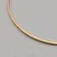 Schlichter Damen Armreif in Gold-Optik Armschmuck