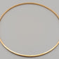 Schlichter Damen Armreif in Gold-Optik Armschmuck