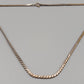 Elegante Damen Kette in Silber-Optik Klassisch