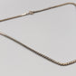 Elegante Damen Kette in Silber-Optik Klassisch