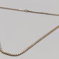 Elegante Damen Kette in Silber-Optik Klassisch