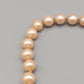 Edle Damen Perlen Kette mit verzierten Schmuckverschluss