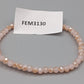 Damen Armband in Rosé Elastisches Perlenarmband