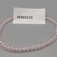 Elegantes Damen Armband in Hellrosa Elastisch
