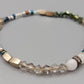 Buntes Damen Armband mit Stein- und Glasperlen