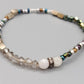 Buntes Damen Armband mit Stein- und Glasperlen
