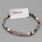 Buntes Damen Armband mit Stein- und Glasperlen