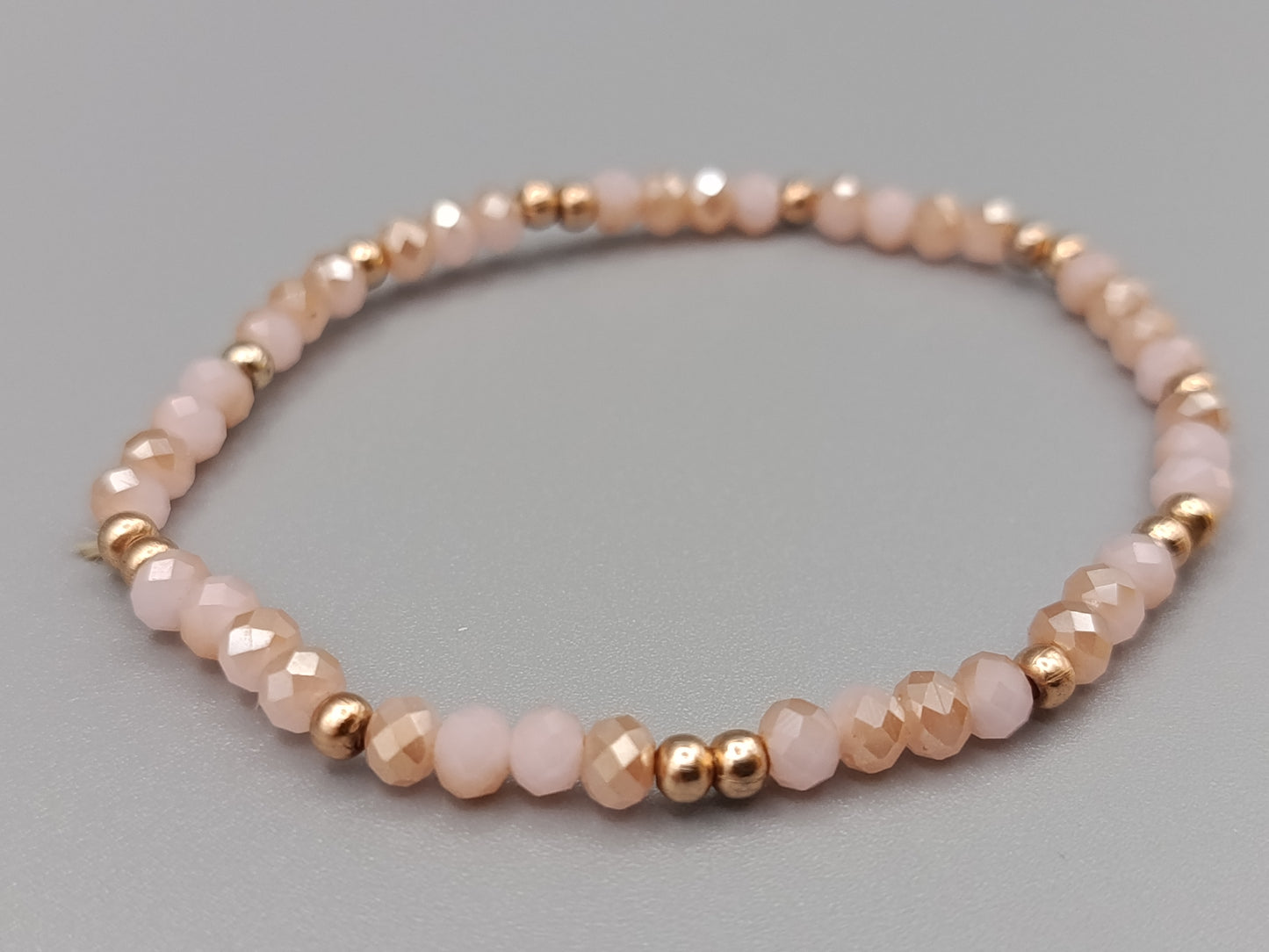 Zartes Damen Arm Band in Rosé und Gold