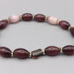 Stilvolles Damen Armband mit ovalen Perlen