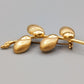 Elegante Brosche Goldfarbener Vintage Schmuck