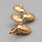 Elegante Brosche Goldfarbener Vintage Schmuck