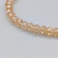 Eleganter Damen Elastisches Kristallperlen Armband