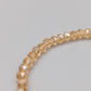 Eleganter Damen Elastisches Kristallperlen Armband