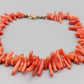Stilvolles Damen Armband Rote Korallen Vintage Design