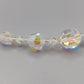 Edle Aurora Borealis Kristall Kette Funkelnde Vintage