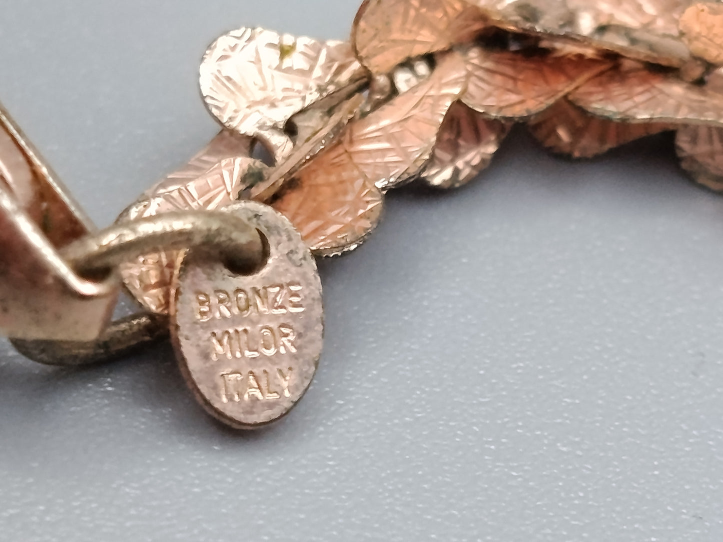 Elegante Milor Bronze Kette  Italienisches Design