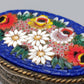 Antike Italienische Mikromosaik Florales Vintage Dose