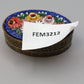 Antike Italienische Mikromosaik Florales Vintage Dose