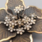 Filigrane Blumen Brosche Elegantes Vintage Design