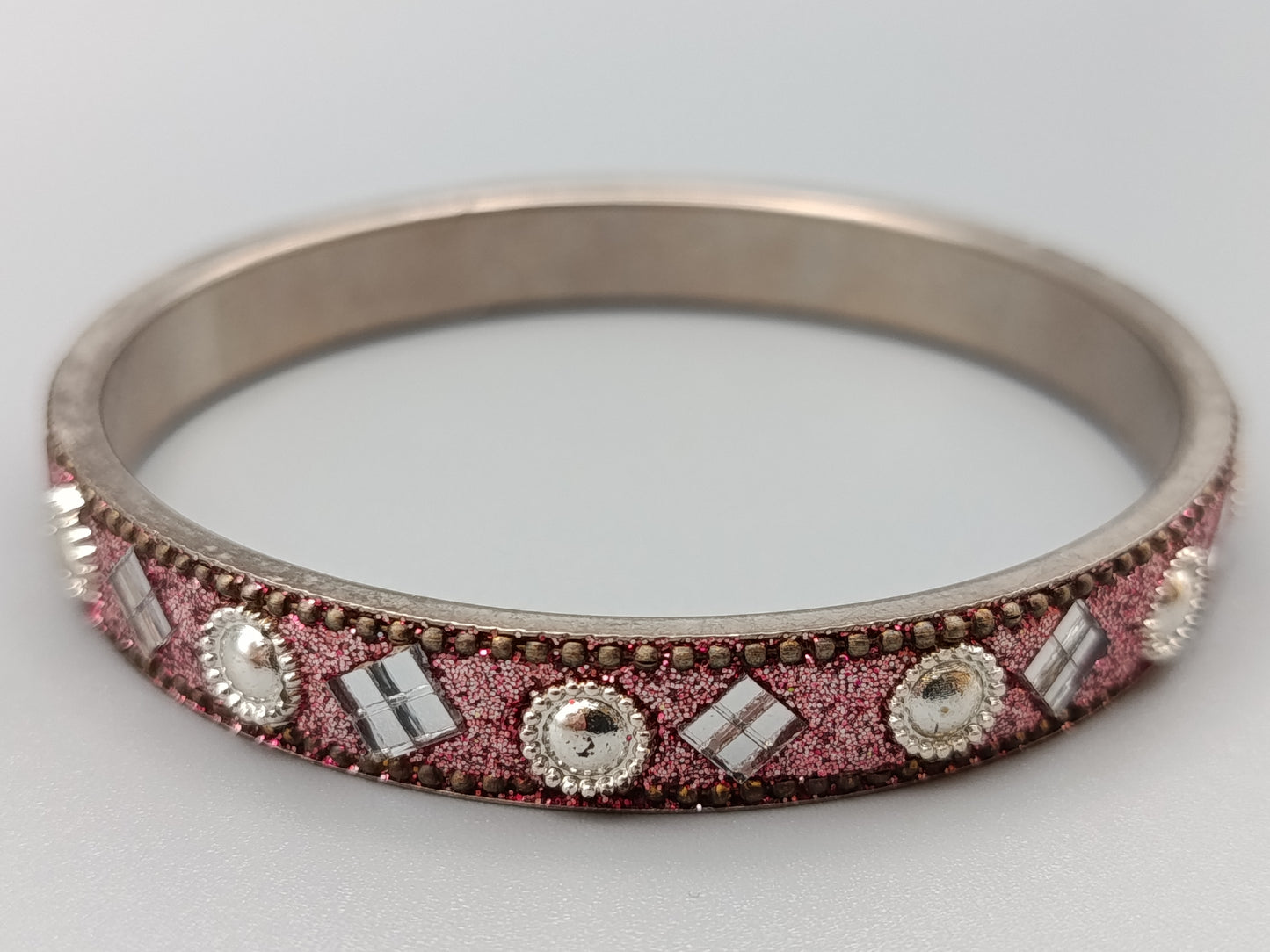 Damen Armreif in Rosa Eleganter Schmuckreif