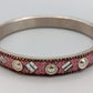 Damen Armreif in Rosa Eleganter Schmuckreif